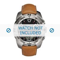 Horlogeband Tissot T013.420.A / T610029092 Leder Bruin 21mm - thumbnail