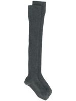 Brunello Cucinelli chaussettes longues classiques - Gris - thumbnail