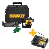 DeWALT DCLE34031N 3x360° Compacte Kruislijnlaser Groen 18V Basic Body in Koffer