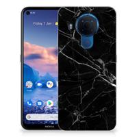 Nokia 5.4 | TPU | Siliconen hoesje | Marmer Zwart - Origineel Cadeau Vader