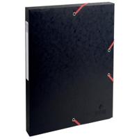 Exacompta elastobox Exabox zwart, rug van 2,5 cm