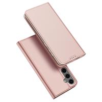 Dux Ducis Samsung Galaxy S25 - Slim bookcase hoesje - Lichtroze