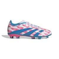 adidas Predator League Gras Voetbalschoenen (FG) Kids Wit Roze Blauw - thumbnail