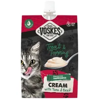 Voskes Original Cream Kattensnack Tonijn & Rund 90 gr