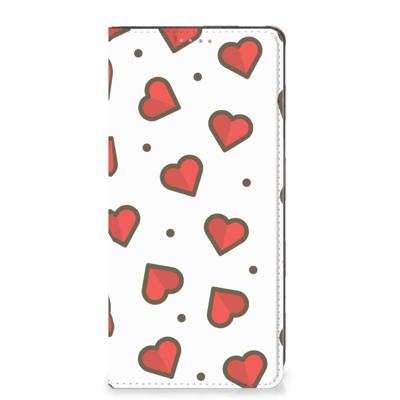OPPO A54 5G | A74 5G | A93 5G | Hoesje met Magneet | Hearts OPPO A54 5G | A74 5G | A93 5G | Hoesje met Magneet | Hearts
