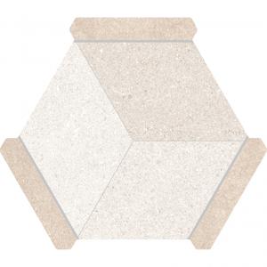 Monopole Avant Hexagon Tegels Bristol Beige 22 x 25 CM Porselein