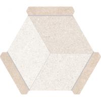 Monopole Avant Hexagon Tegels Bristol Beige 22 x 25 CM Porselein