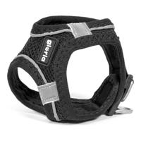 Hondentuigje Gloria Air Mesh Trek Star Verstelbaar Zwart Maat XXXS (18-20 cm)