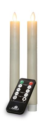 Dinerkaars-USB wax 23 cm ivoor - Annas collection