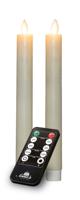 Dinerkaars-USB wax 23 cm ivoor - Annas collection