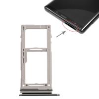 SIM-kaarthouder + SIM-kaarthouder / Micro SD-kaart lade voor Galaxy Note9 (zwart)