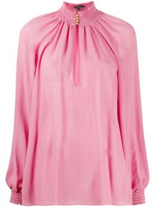 Gucci blouse à détail de découpe - Rose