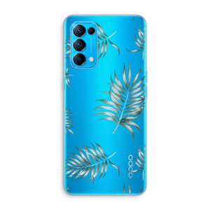 Simple leaves: Oppo Find X3 Lite Transparant Hoesje