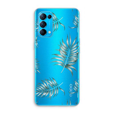 Simple leaves: Oppo Find X3 Lite Transparant Hoesje