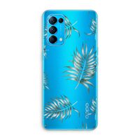 Simple leaves: Oppo Find X3 Lite Transparant Hoesje