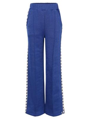 LOOXS Little winter broek meisjes - blauw - lurex
