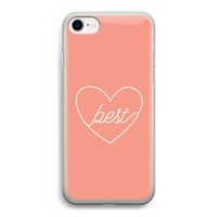 Best heart: iPhone SE 2020 Transparant Hoesje