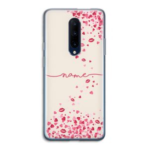 Hartjes en kusjes: OnePlus 7 Pro Transparant Hoesje