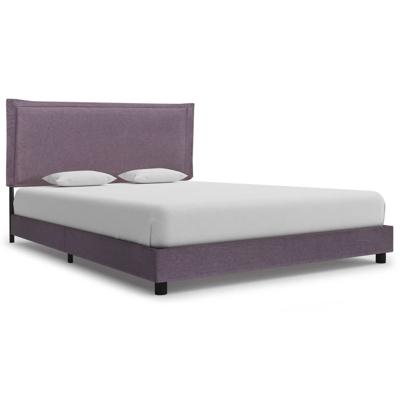 Bedframe zonder matras stof taupe 135x190 cm