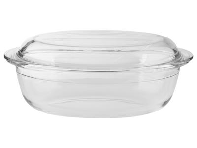 SILVERCREST Glazen ovenschaal met deksel (Ovaal)