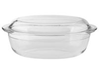 SILVERCREST Glazen ovenschaal met deksel (Ovaal)