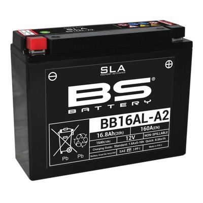 BS BATTERY Batterij gesloten onderhoudsvrij, Batterijen voor motor & scooter, BB16AL-A2 SLA