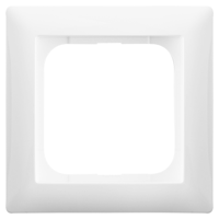 Busch-Jaeger Balance Afdekraam | Inbouw | 1-voudig | Verticaal/Horizontaal | Polarwit - 66.054.21