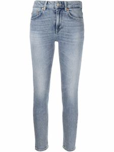 DONDUP jean court Marilyn à coupe slim - Bleu