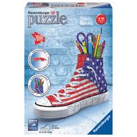 Ravensburger 3D-puzzel Amerikaanse stijl sneaker - 108 stukjes - thumbnail