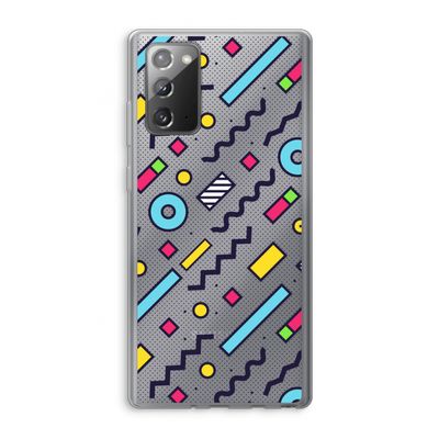 8-bit N°8: Samsung Galaxy Note 20 / Note 20 5G Transparant Hoesje