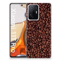 Xiaomi 11T | 11T Pro | Siliconen Case | Koffiebonen