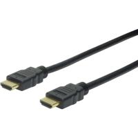 Digitus AK-330107-050-S HDMI-kabel HDMI Aansluitkabel HDMI-A-stekker, HDMI-A-stekker 5.00 m Zwart Audio Return Channel (ARC), Vergulde steekcontacten - thumbnail