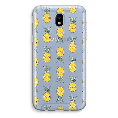 Ananas: Samsung Galaxy J5 (2017) Transparant Hoesje