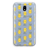 Ananas: Samsung Galaxy J5 (2017) Transparant Hoesje