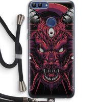 Hell Hound and Serpents: Huawei P Smart (2018) Transparant Hoesje met koord