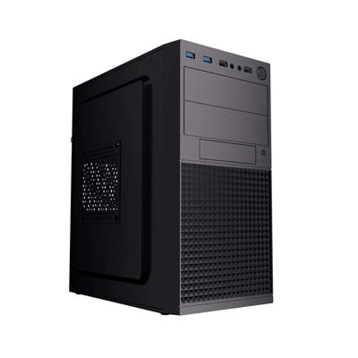 Gembird Minitower computerbehuizing Fornax K300, Micro-ATX, 2x USB 3.0 + 2x USB 2.0, zwart