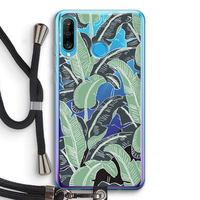 This Sh*t Is Bananas: Huawei P30 Lite Transparant Hoesje met koord