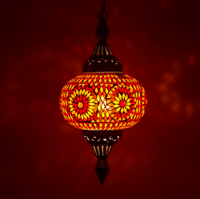 Hanglamp Roya pompoen rood/oranje