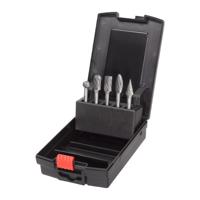 Milwaukee Burrs TC 6 x 12.7mm set - 5 pc Stiftfrees set 12,7mm type B, C, D, H, M (5-delig) - 4932493576