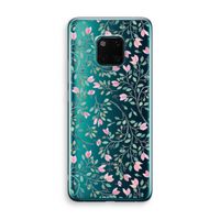 Sierlijke bloemen: Huawei Mate 20 Pro Transparant Hoesje