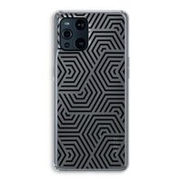 Magic pattern: Oppo Find X3 Transparant Hoesje