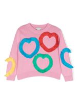 Stella McCartney Kids pull à bords francs - Rose