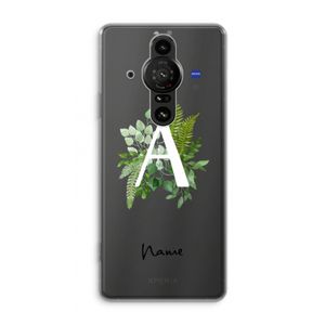 Green Brush: Sony Xperia Pro-I Transparant Hoesje