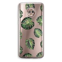 Tropische bladeren: Motorola Moto G6 Transparant Hoesje