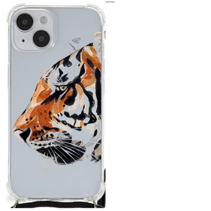 Back Cover iPhone 14 Plus Watercolor Tiger