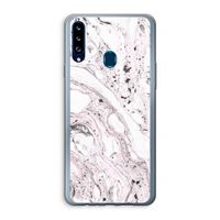 Mengelmoes: Samsung Galaxy A20s Transparant Hoesje
