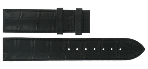 Horlogeband Tissot T006.407.16.033.00 XL / T610014582 Croco leder Zwart 19mm