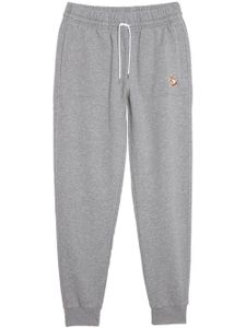 Maison Kitsuné pantalon de jogging à patch Chillax Fox - Gris