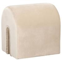 Beliani - MODOC - Poef - Beige - 35 cm - Fluweel