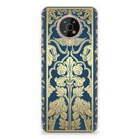 Nokia G50 TPU Case Beige Flowers - thumbnail